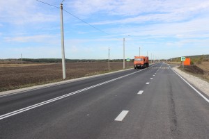 В Пензенской области укладка верхних слоев дорожного покрытия составила 85 % от плана